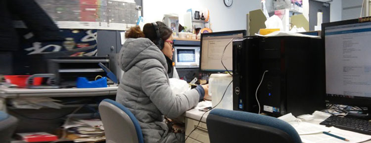 Research Scholars (Ms. Srisupang Thewswan and Mr. Tsuciya) during implementation of their project work in the field of Image Processing